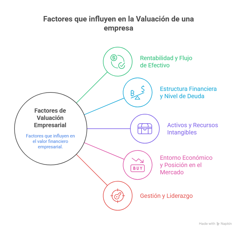 Factores que influyen en la valuación de una empresa