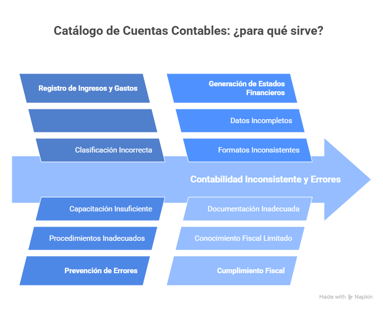 Para qué sirve un catálogo de cuentas contables